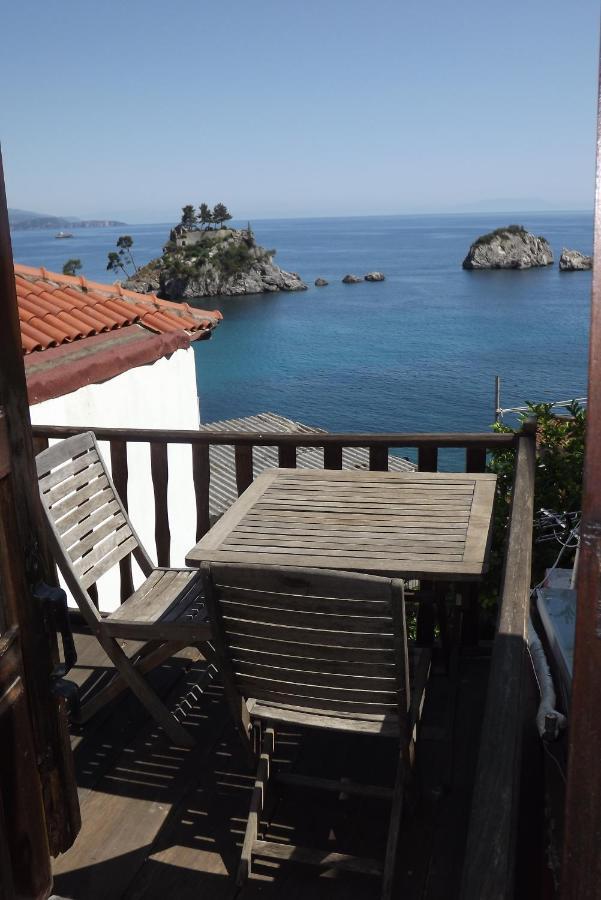 Appartement Blaue Welle Haus à Parga Extérieur photo